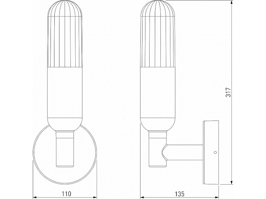 Светильник на штанге Elektrostandard ISIDA 35165/U