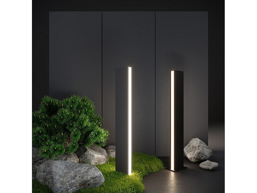 Наземный низкий светильник Elektrostandard Flat 1538 TECHNO LED