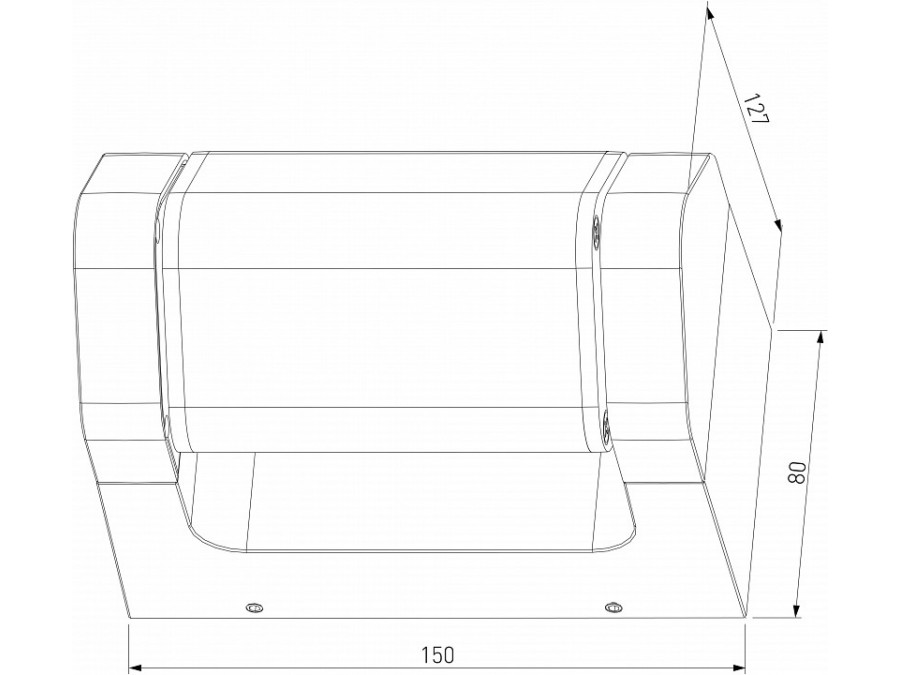 Накладной светильник Elektrostandard DORS 35163/D