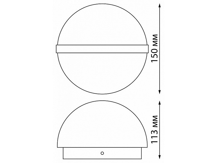 Накладной светильник Novotech Opal 359195
