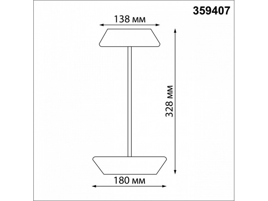 Настольная лампа декоративная Novotech Elegance 359407