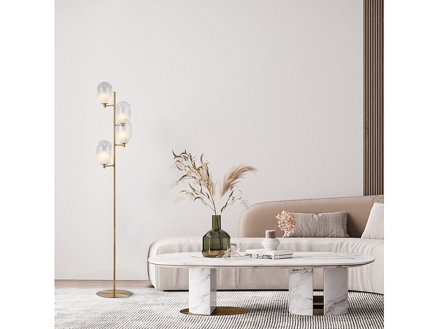 Торшер Eurosvet Loona 01161/4 латунь