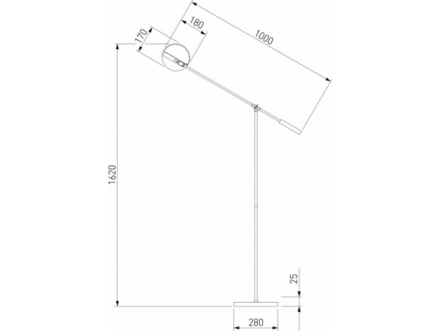 Торшер Eurosvet Grazia a062041