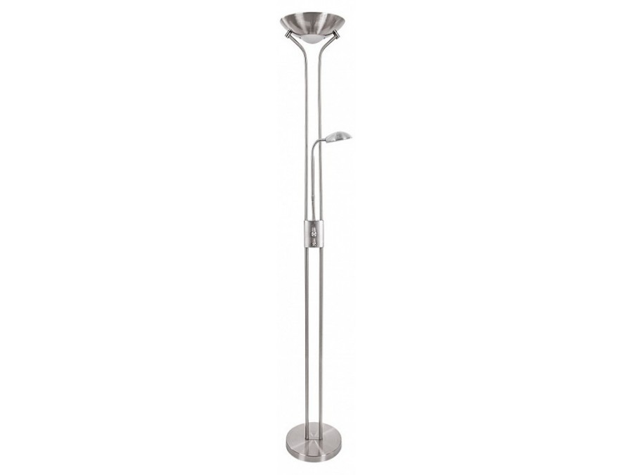 Торшер с подсветкой Arte Lamp Duetto A4329PN-2SS