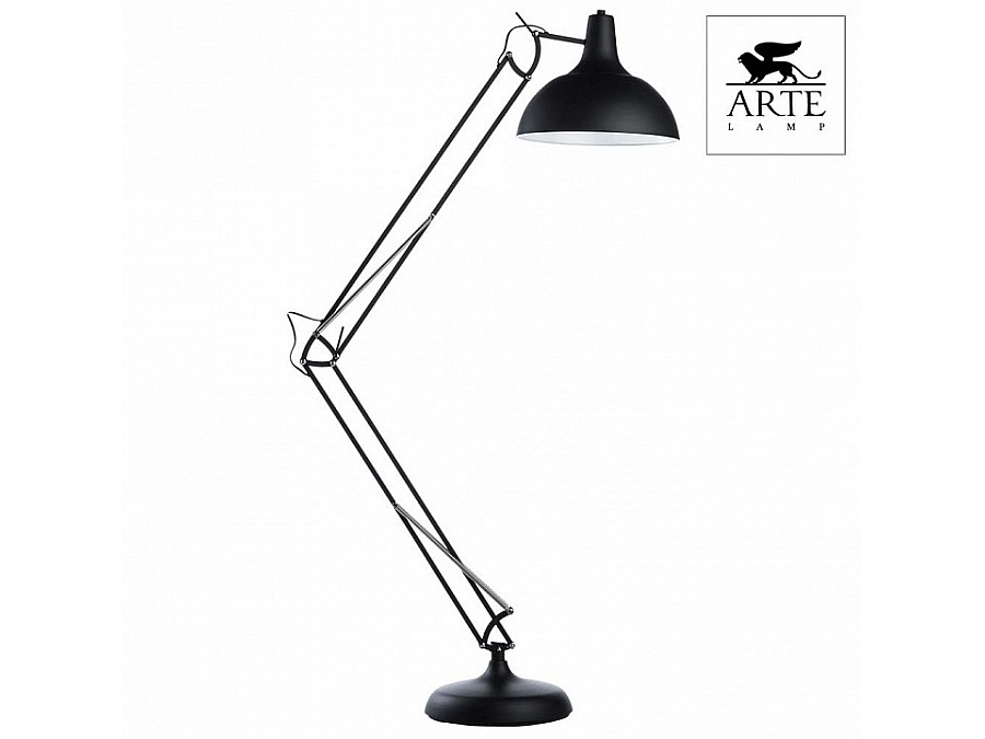 Торшер Arte Lamp Goliath A2487PN-1BK