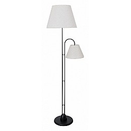 Торшер с подсветкой Arte Lamp Alea A5068PN-2BK