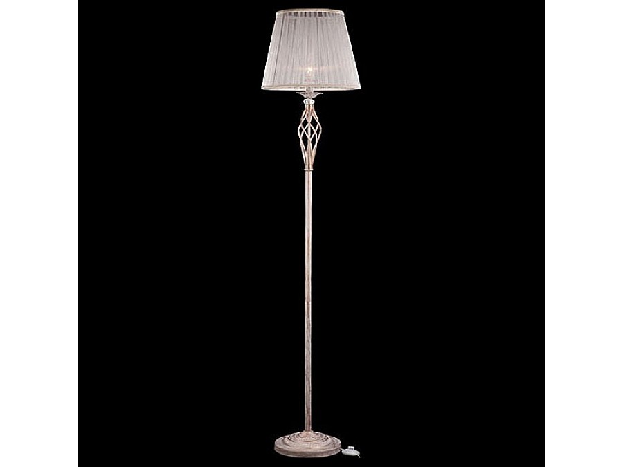 Торшер Eurosvet Selesta 01003/1 белый с золотом