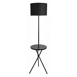 Торшер с полкой Arte Lamp Combo A2070PN-1BK