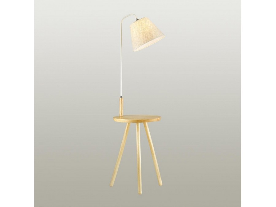 Стол журнальный с торшером Odeon Light Kalda 4667/1F