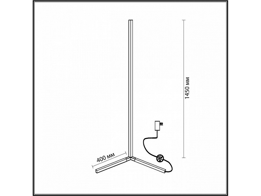 Торшер Odeon Light Fillini 4335/6FL