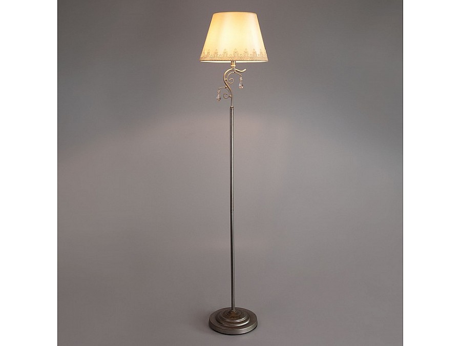 Торшер Eurosvet Incanto 01023/1 серебро