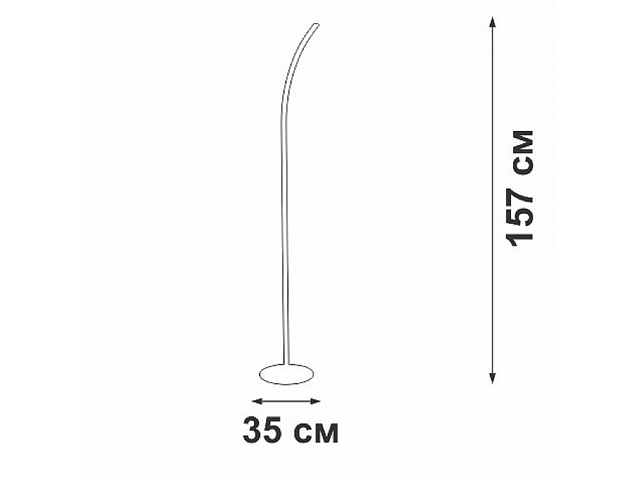 Торшер Vitaluce V2702 V2702-0/1P