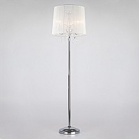 Торшер Eurosvet Allata 2045/3F хром/белый  торшер