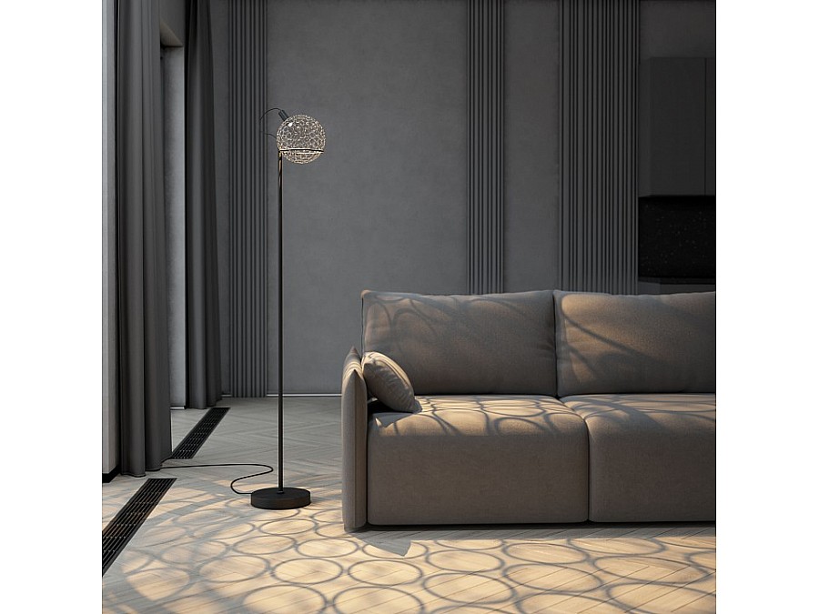 Торшер Eurosvet Gemini 80492/1 черный