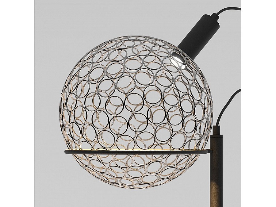 Торшер Eurosvet Gemini 80492/1 черный