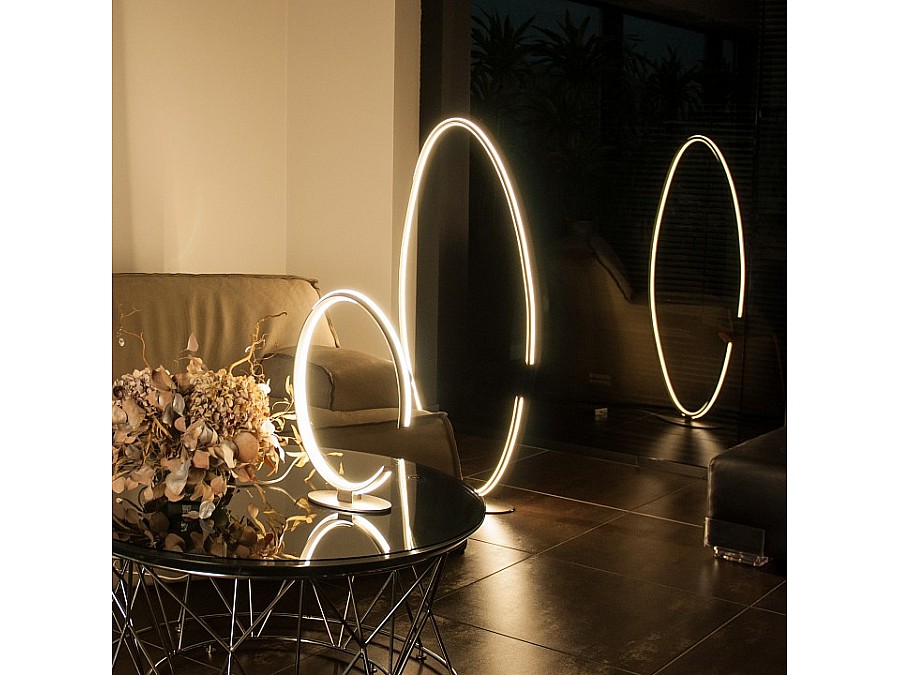 Торшер Eurosvet Gap 80415/1 сатин-никель 65W