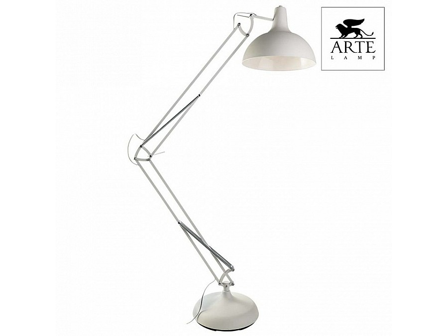 Торшер Arte Lamp Goliath A2487PN-1WH