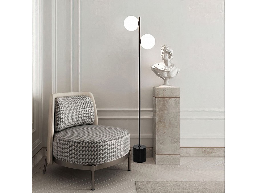 Торшер Eurosvet Marbella 01158/2 черный