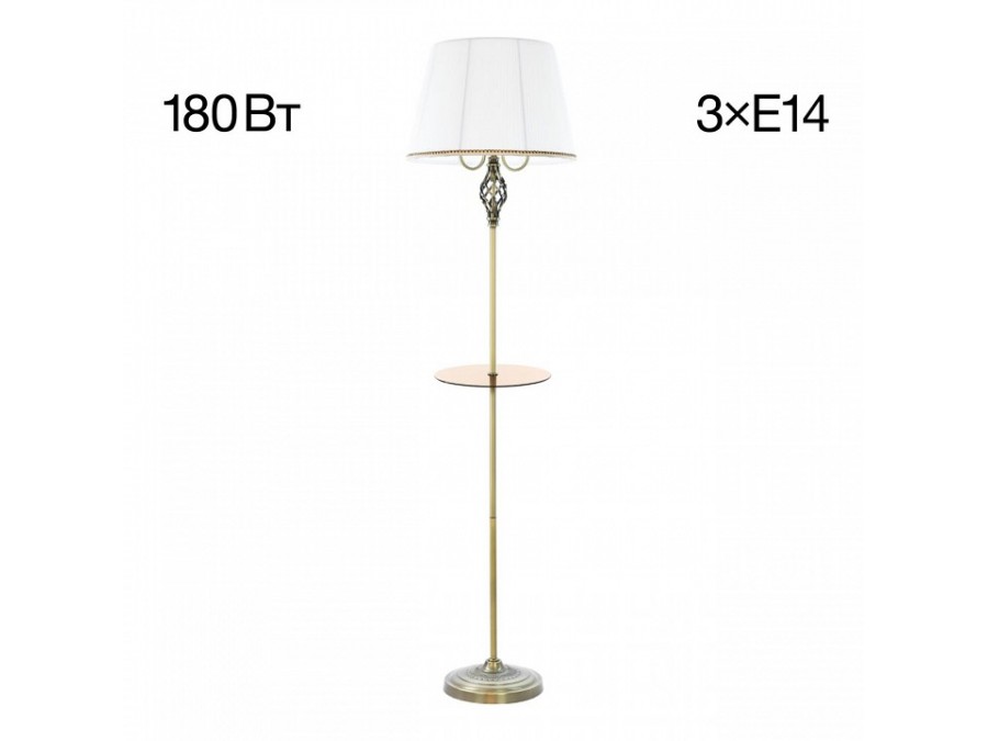 Стол журнальный с торшером Citilux Вена CL402930T