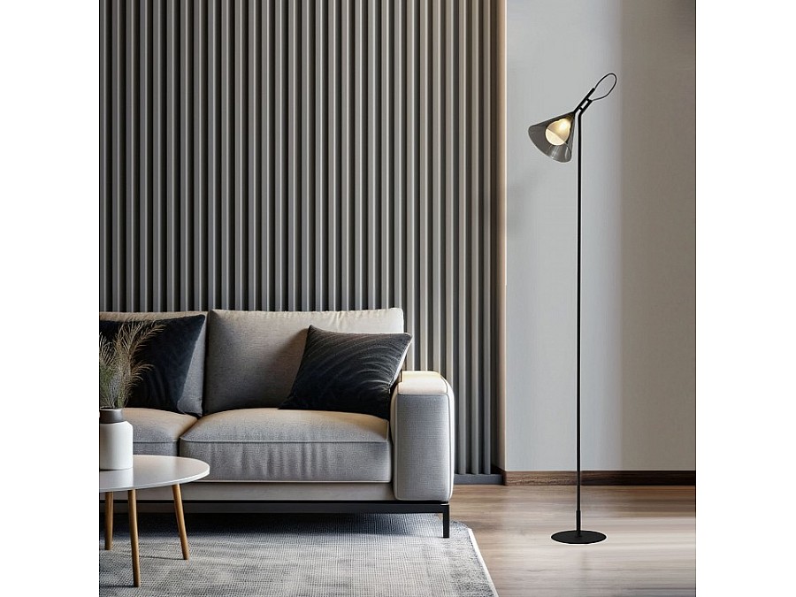 Торшер Eurosvet Enigma 01187/1 черный