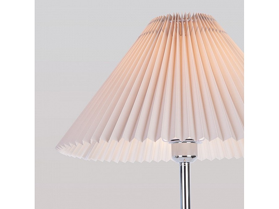 Торшер Eurosvet Peony 01133/1 хром/серый