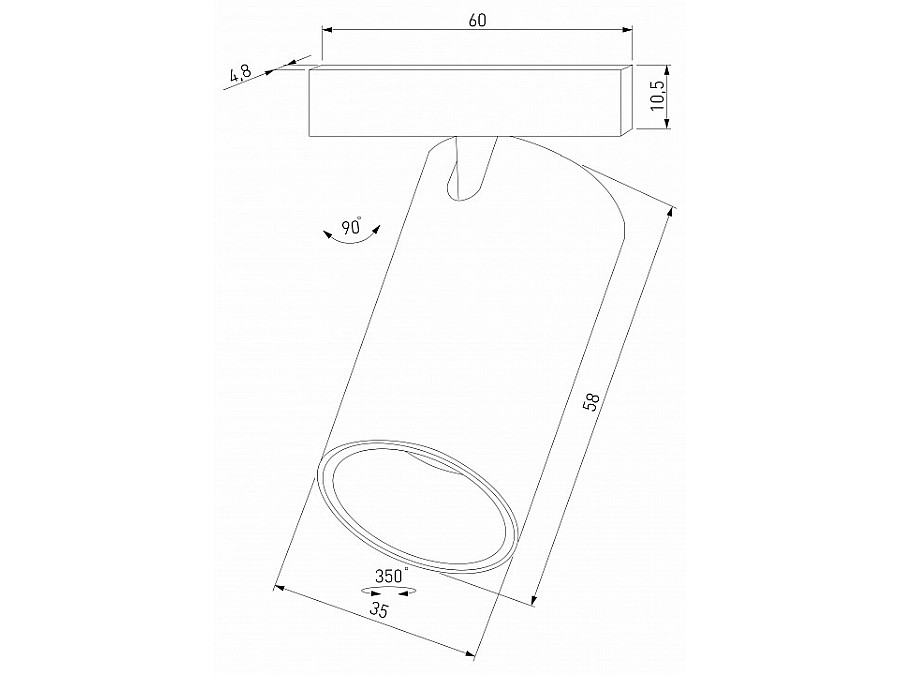 Светильник на штанге Elektrostandard Mini Magnetic a067273