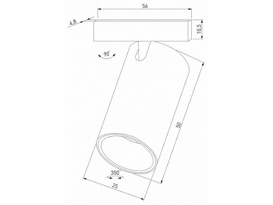 Светильник на штанге Elektrostandard Mini Magnetic a067272
