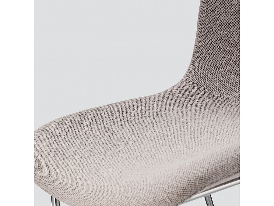 Барный стул Neo Soft 77 см, серое букле