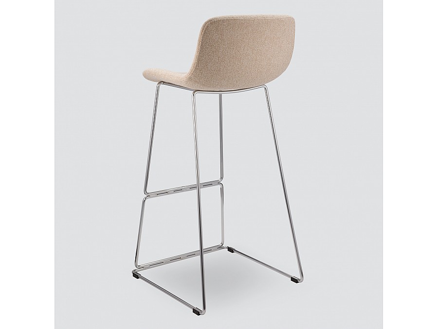 Барный стул Neo Soft 77 см, бежевое букле