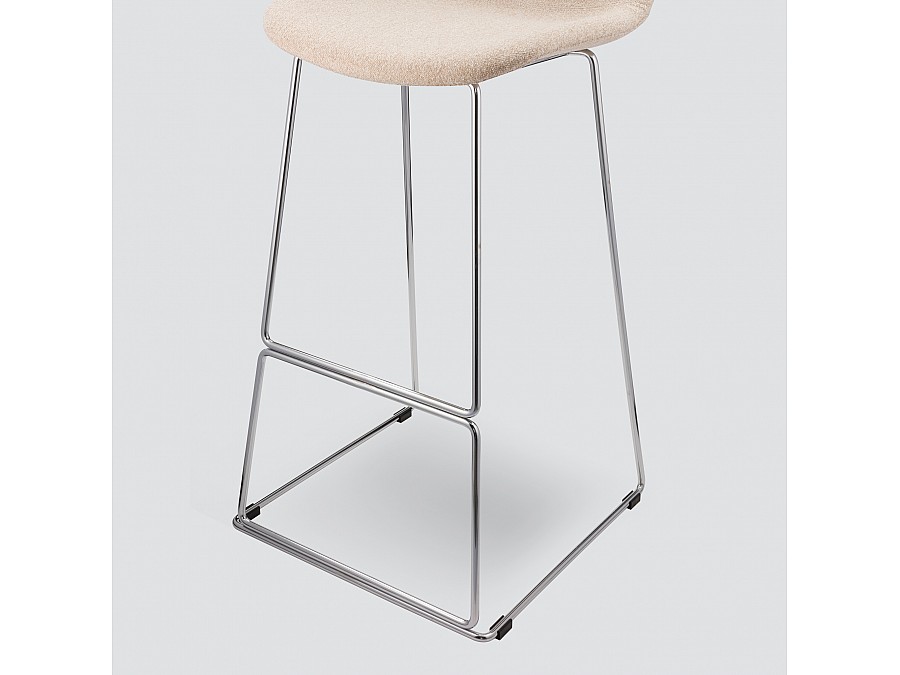 Барный стул Neo Soft 77 см, бежевое букле