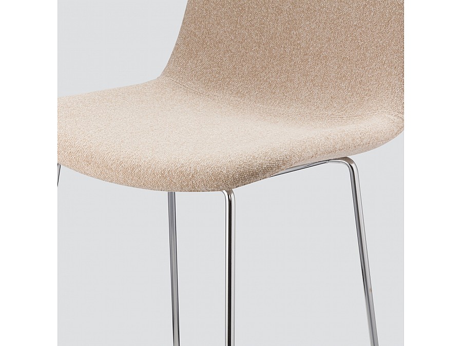 Барный стул Neo Soft 77 см, бежевое букле
