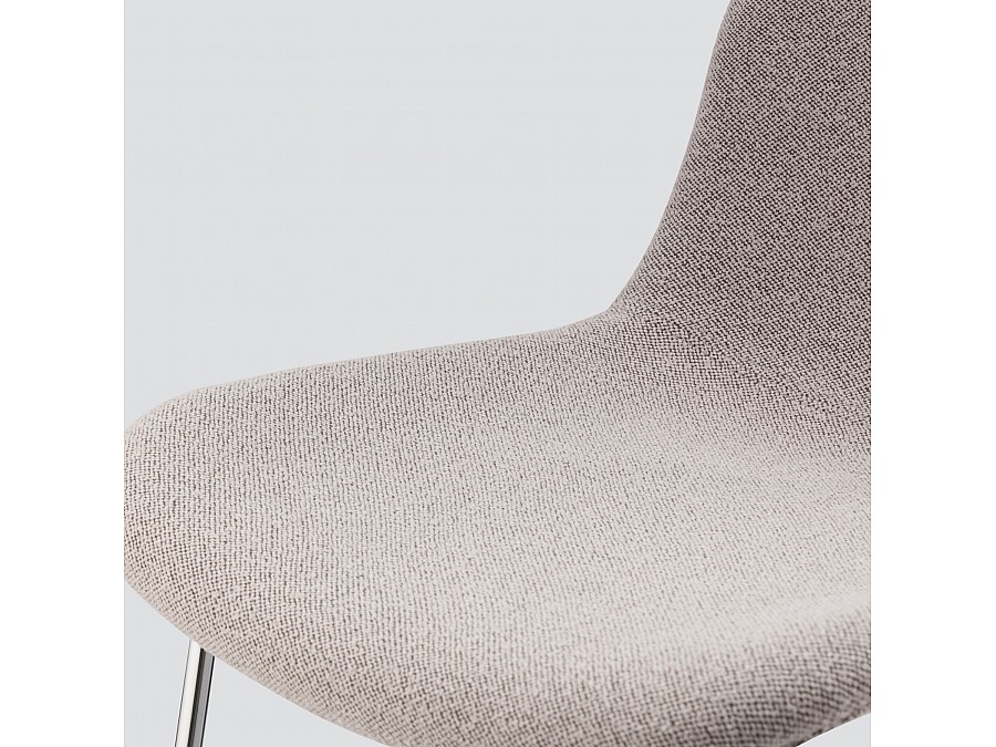 Полубарный стул Neo Soft 65 см, серое букле