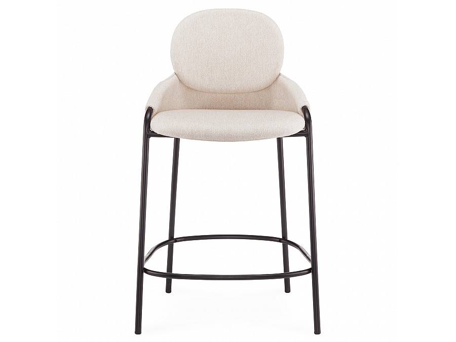 Полубарный стул Lok, 65 см, бежевое букле