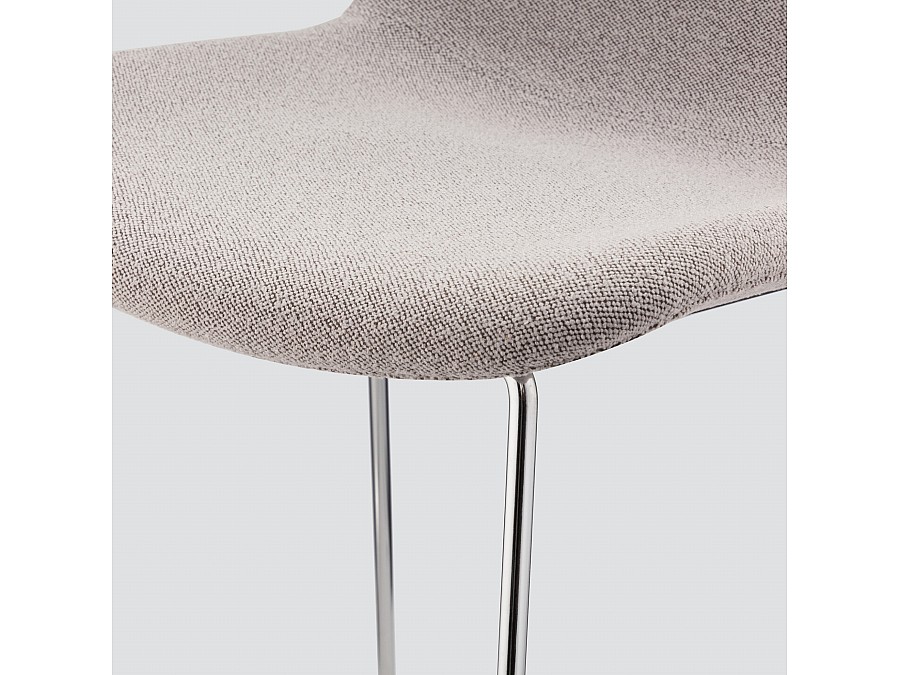 Полубарный стул Neo Soft 65 см, серое букле