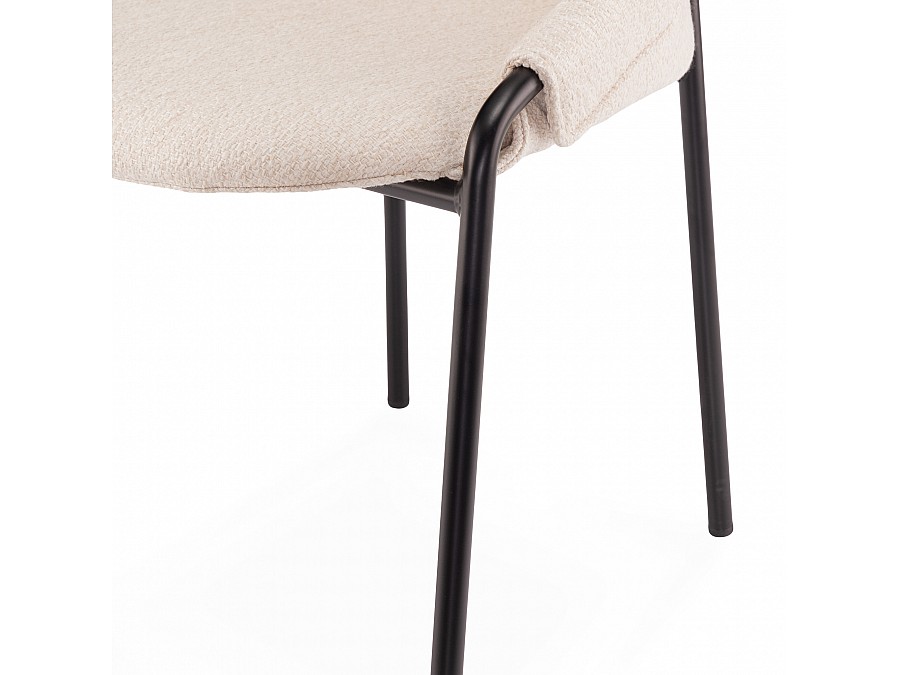 Стул Lok бежевое букле