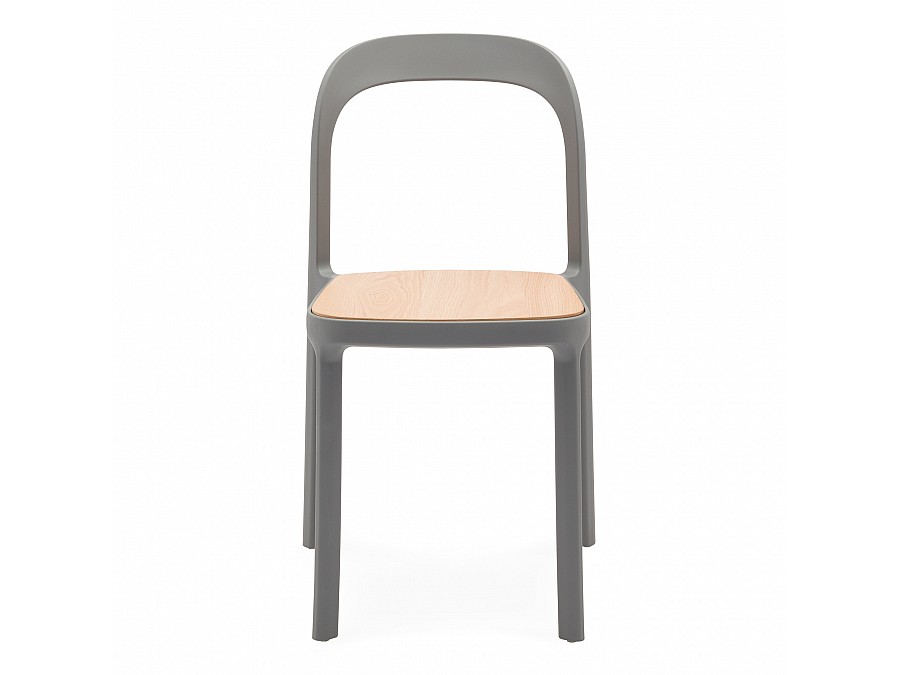 Стул Obu Wood серый