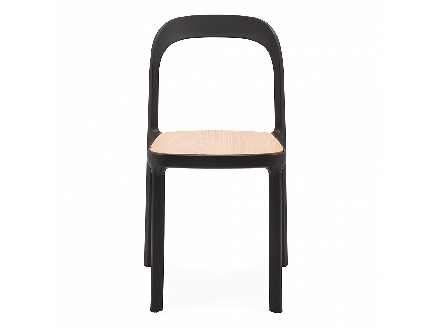 Стул Obu Wood черный