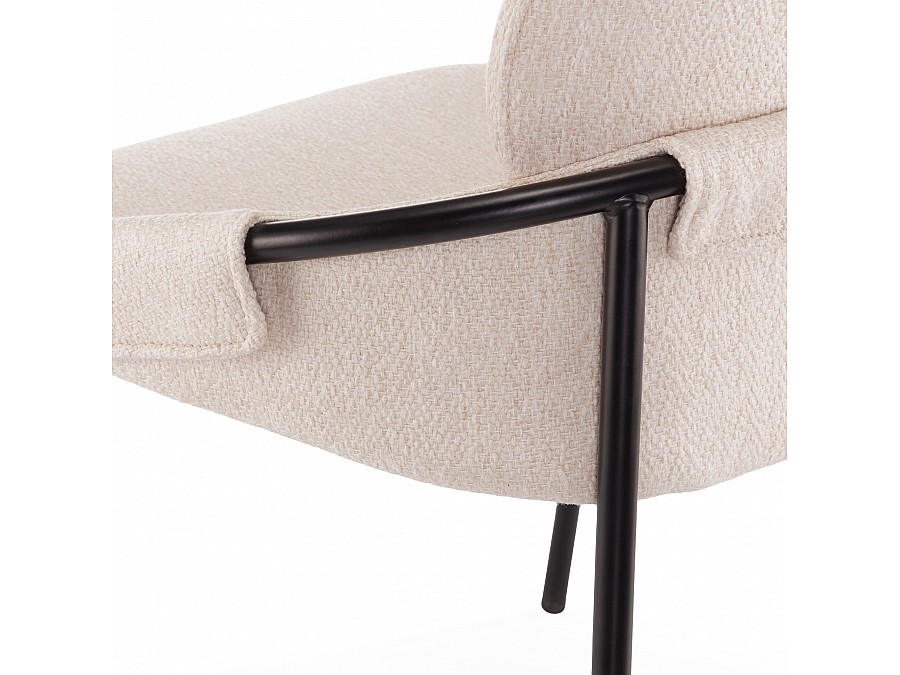 Стул Lok бежевое букле