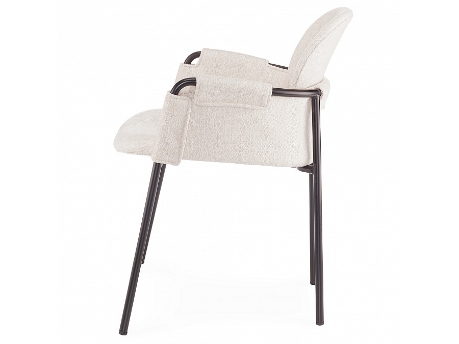 Стул Lok Arms бежевое букле