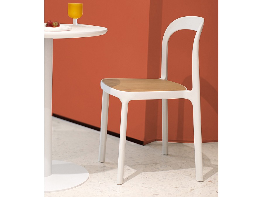 Стул Obu Wood серый