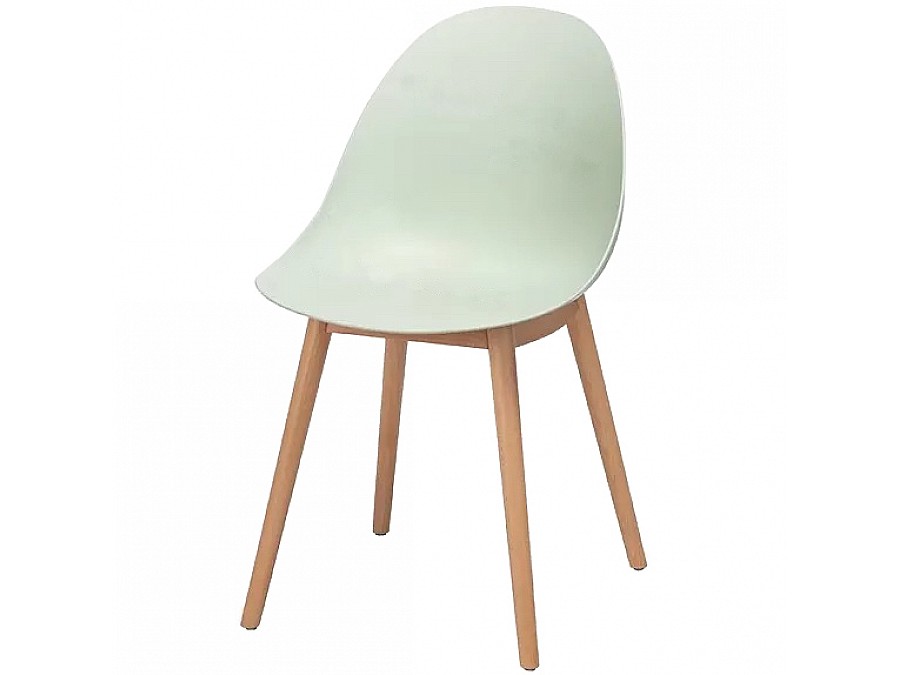 Стул Vid матча, с деревянными ножками