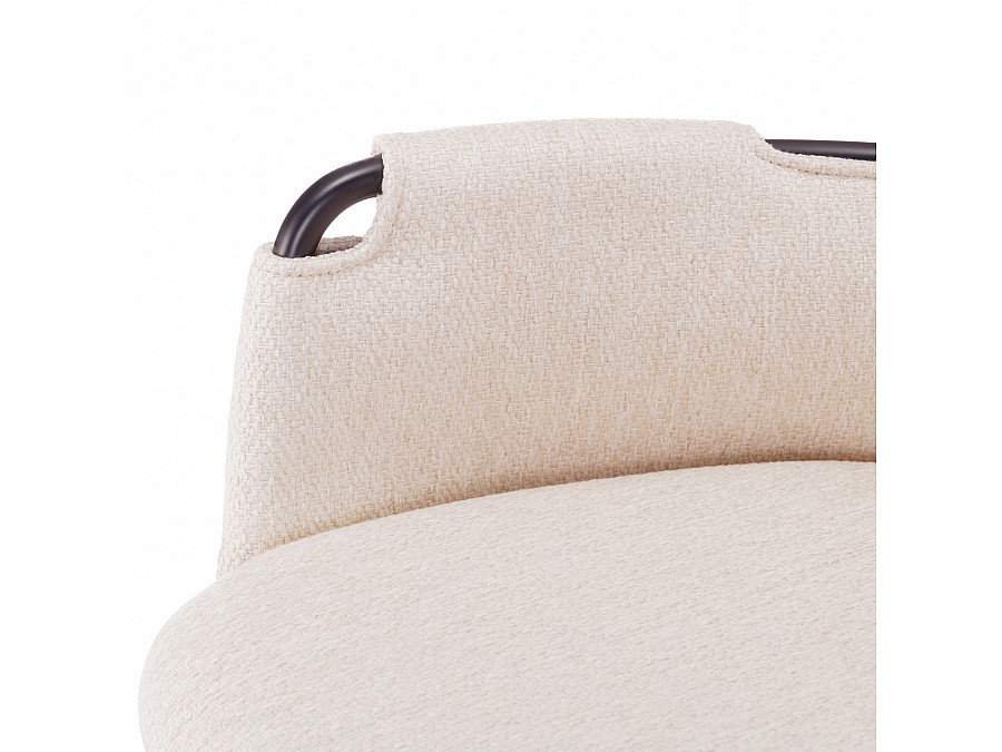 Стул Lok Arms бежевое букле