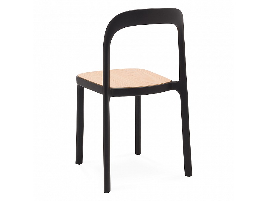 Стул Obu Wood черный