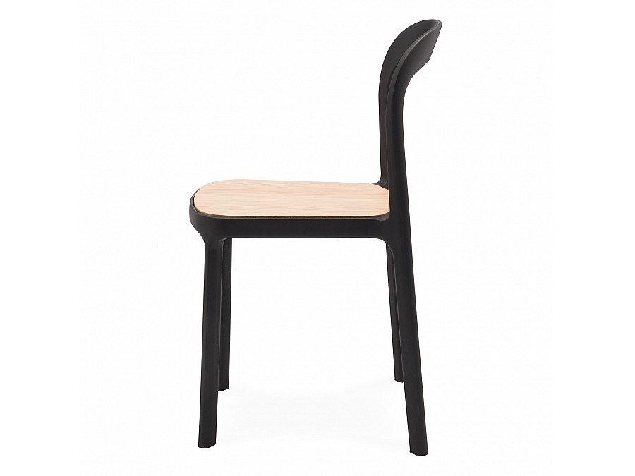 Стул Obu Wood черный