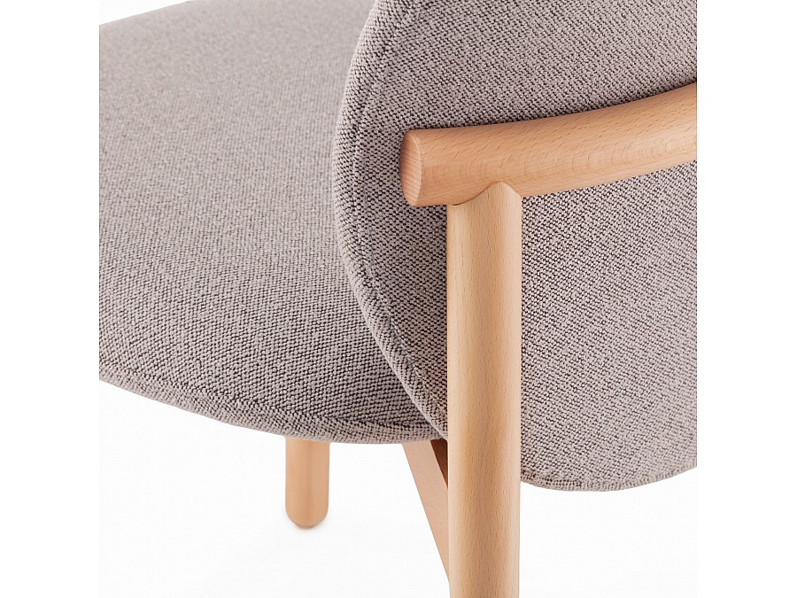 Стул Meiko серое букле